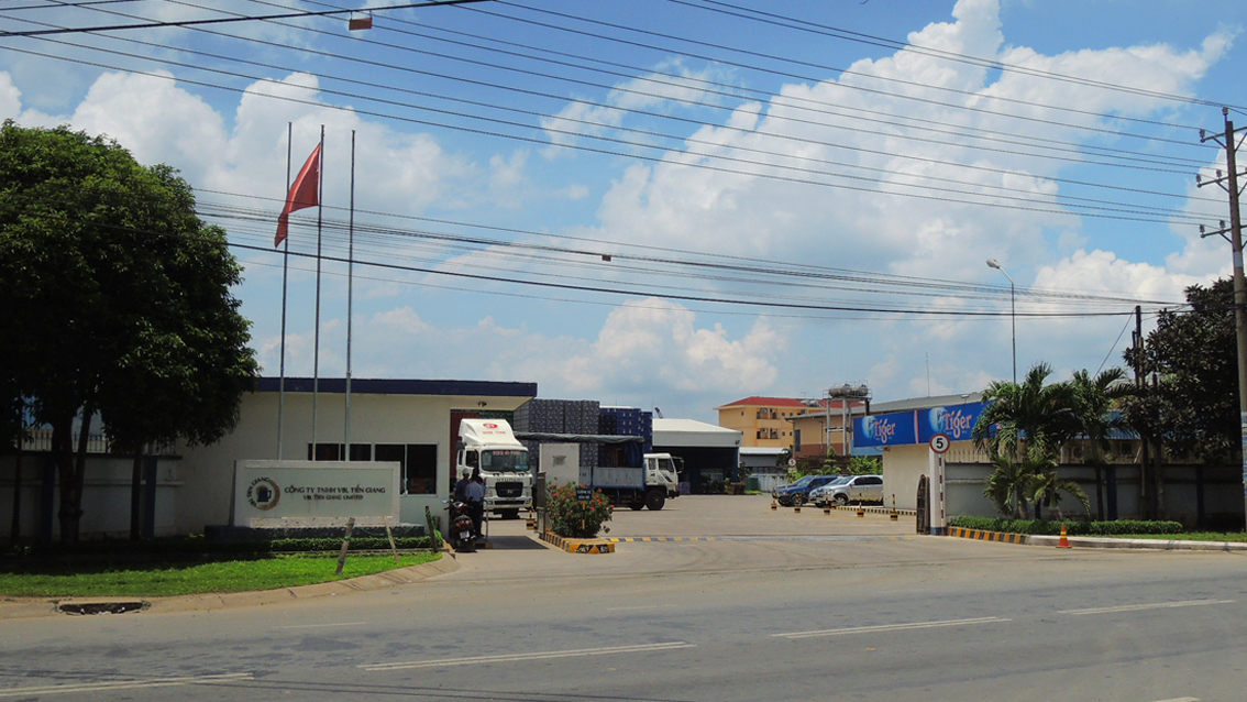 ベトナムVBL(ハイネケン/タイガービール)ビール醸造排水処理