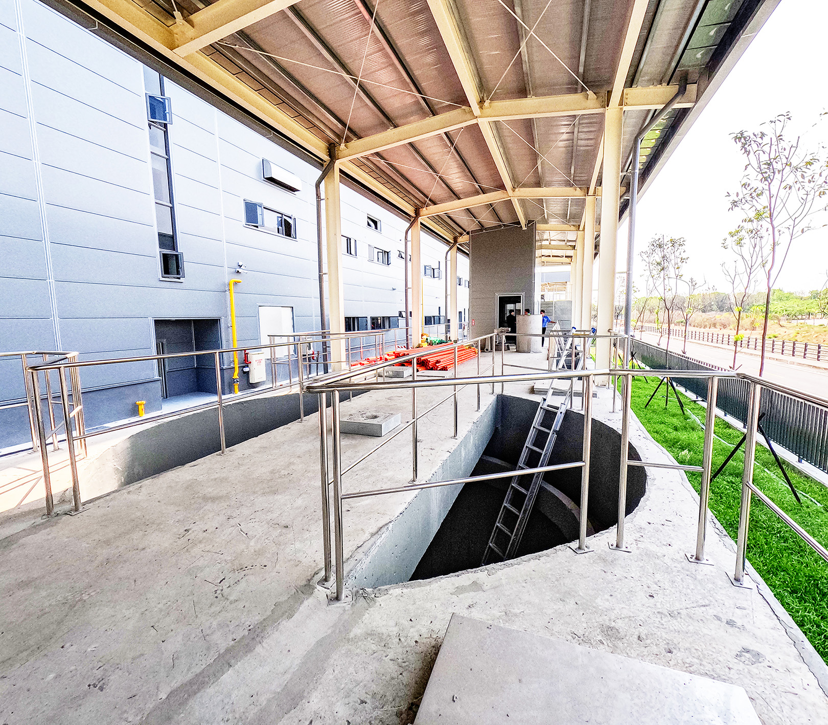 Sewage Treatment for a Fast-Food Chain Central Kitchen in Pingtung, Taiwan 