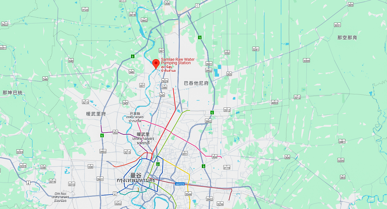 Chao Phraya River Raw Water Pumping Station Expansion in Bangkok, Thailand Chao Phraya River Raw Water Pumping Station Expansion in Bangkok, Thailand