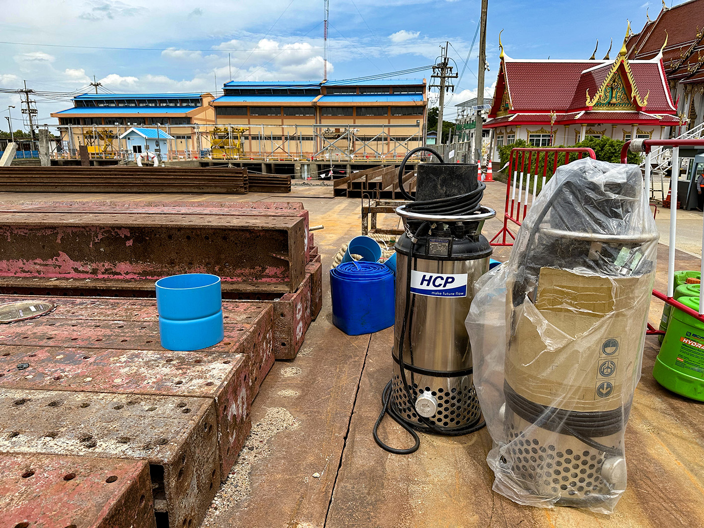 Chao Phraya River Raw Water Pumping Station Expansion in Bangkok, Thailand Chao Phraya River Raw Water Pumping Station Expansion in Bangkok, Thailand