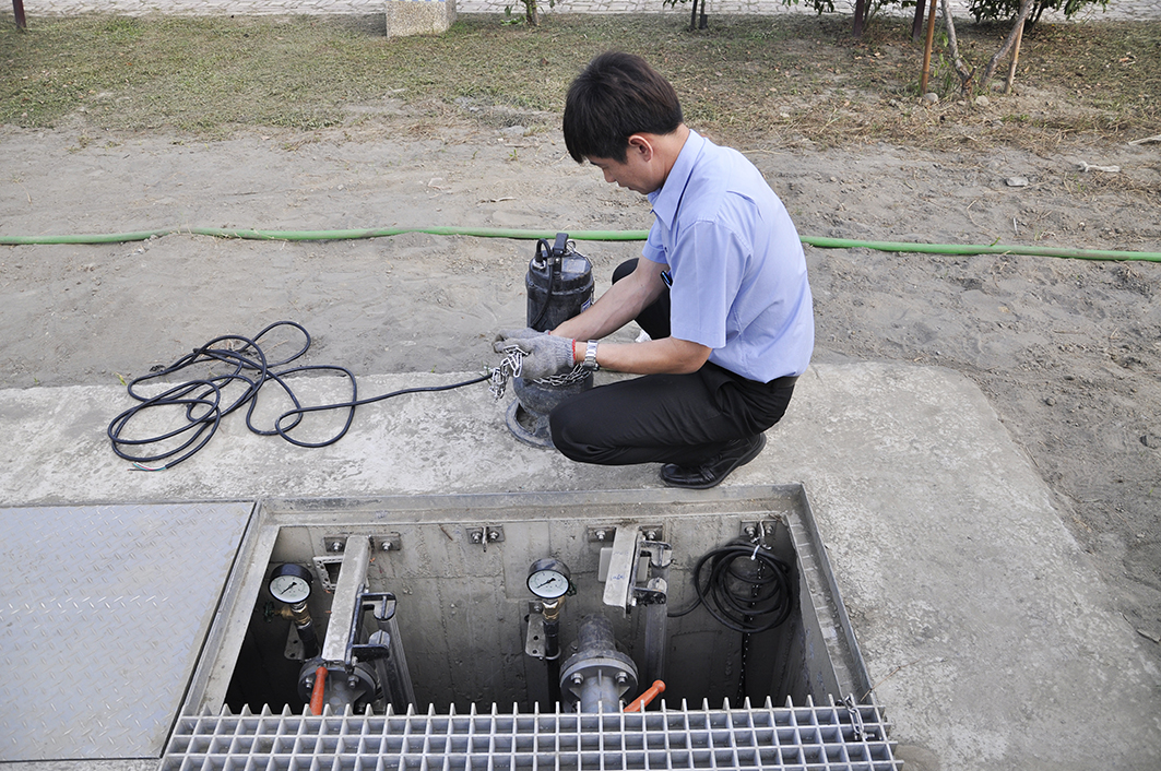 Old railroad bridge wetland ecological park at Dashu dist, Kaohsiung city – The new project of water quality improvement.