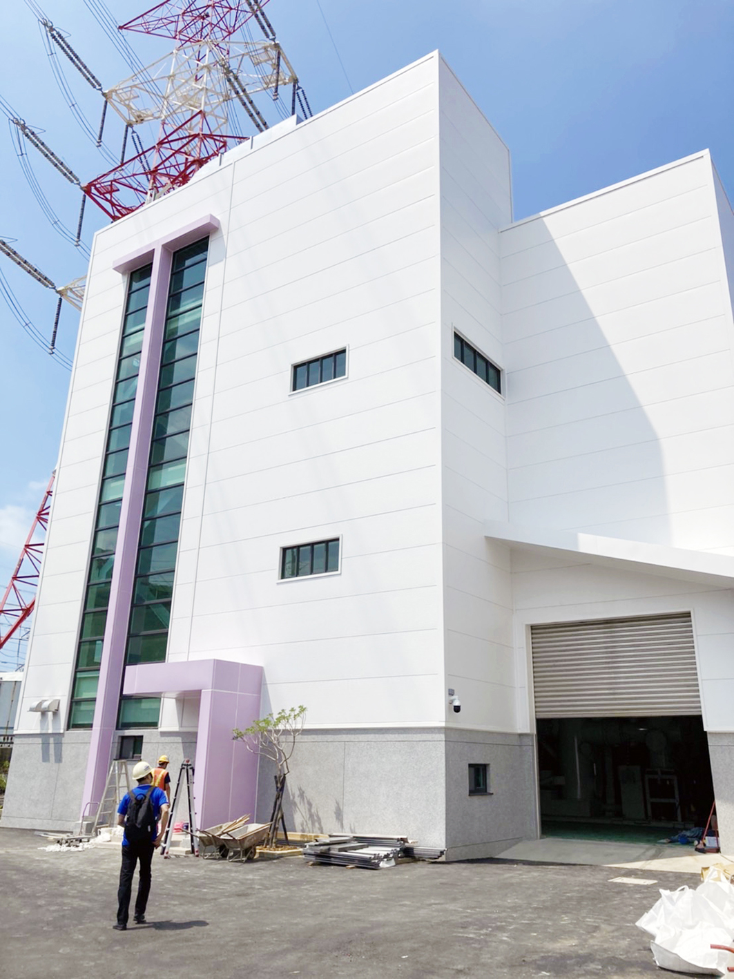 Linkou Power Plant Substation Wastewater Drainage in New Taipei City, Taiwan Linkou Power Plant Substation Wastewater Drainage in New Taipei City, Taiwan