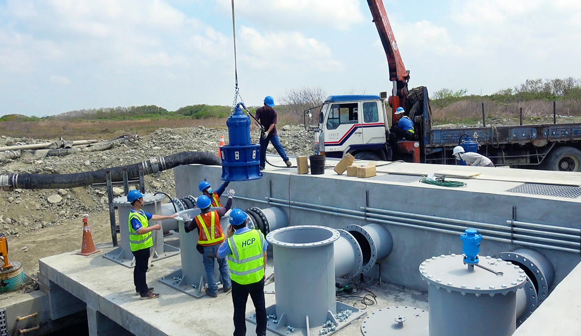 Flood Control Pumping Station Upgrade in Kaohsiung, Taiwan