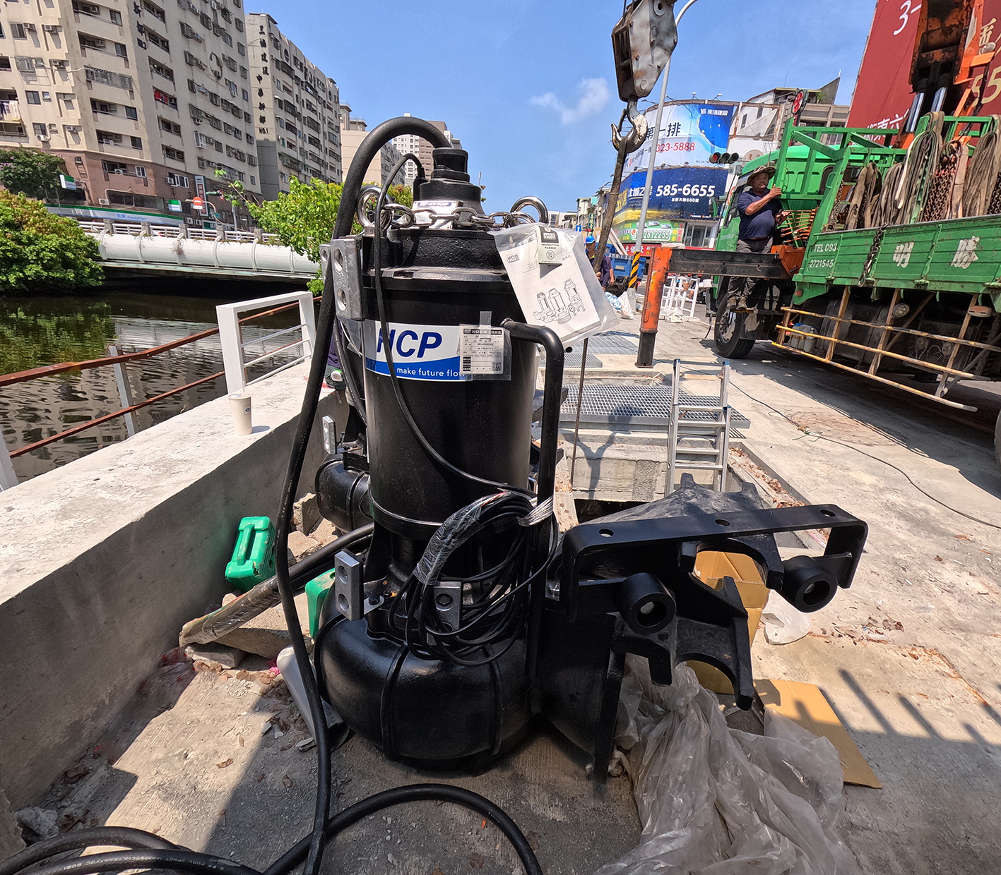 Happiness Canal Pump Station Upgrade in Kaohsiung, Taiwan Happiness Canal Pump Station Upgrade in Kaohsiung, Taiwan