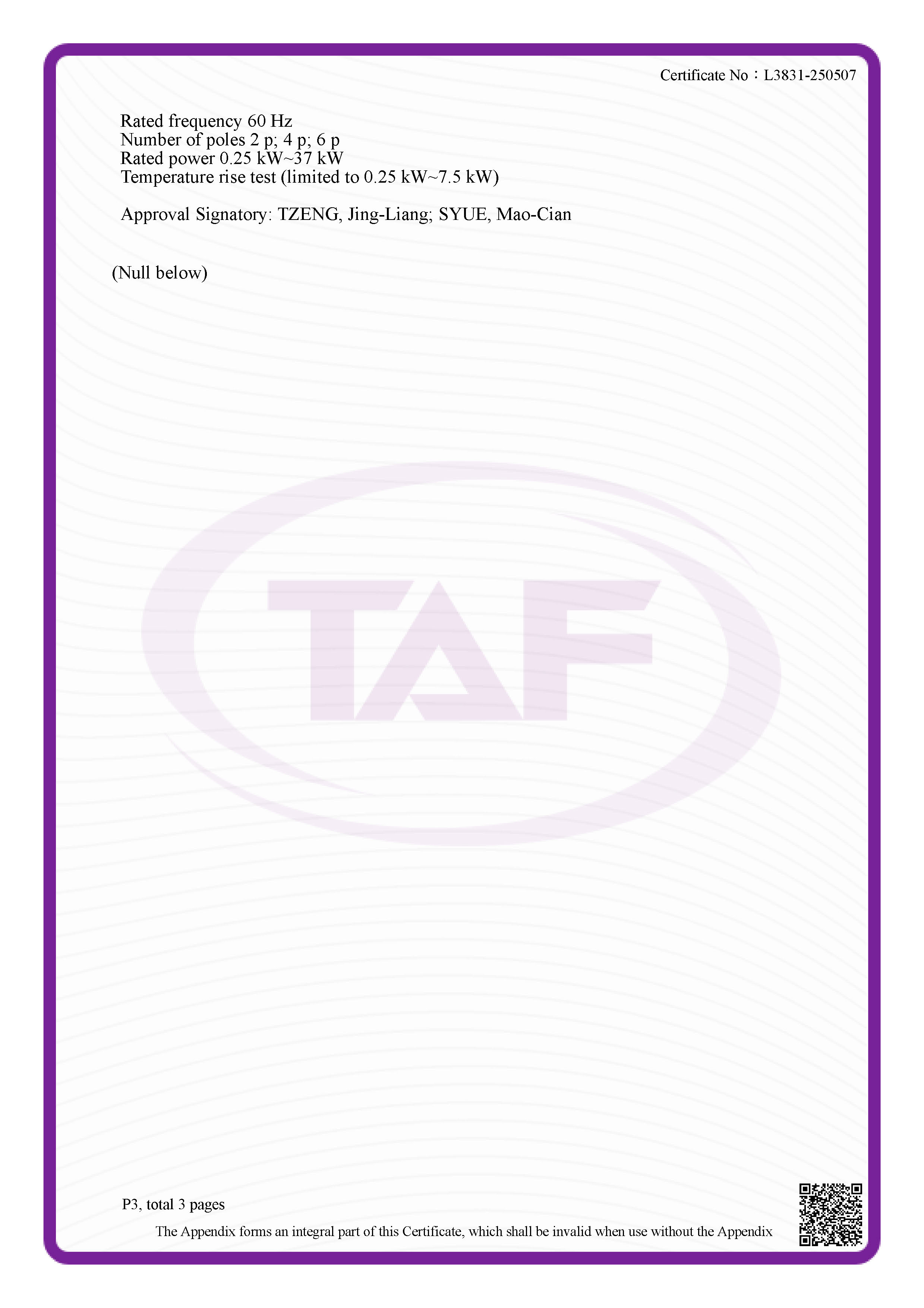 TAF3831 HCP Pump and Motor Performance Testing Laboratory